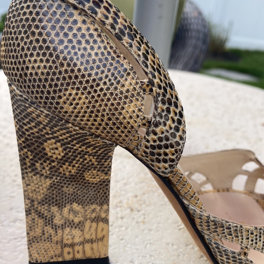 Snakeskin Pumps - Picture 10 of 10